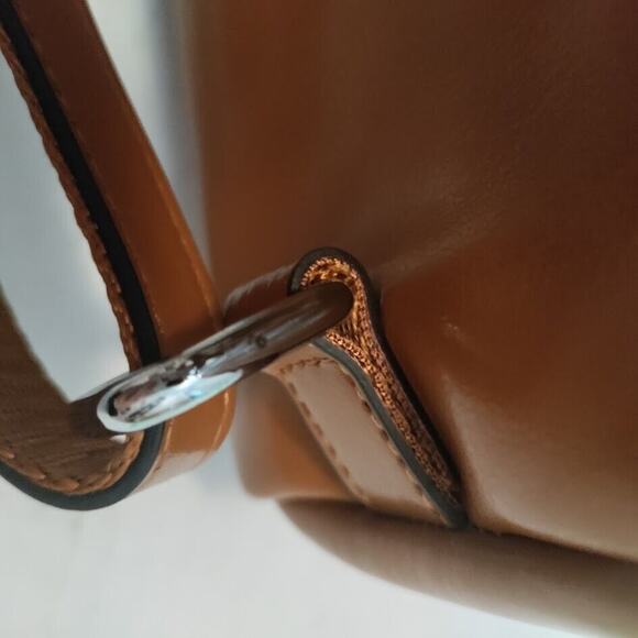 HESHE Backpack Cowhide and Manmade Leather Convertible Purse Brown main image 12
